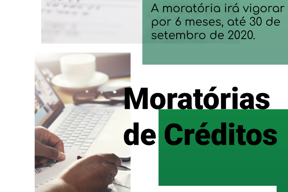 Medidas de apoio à Economia - Moratórias de Créditos