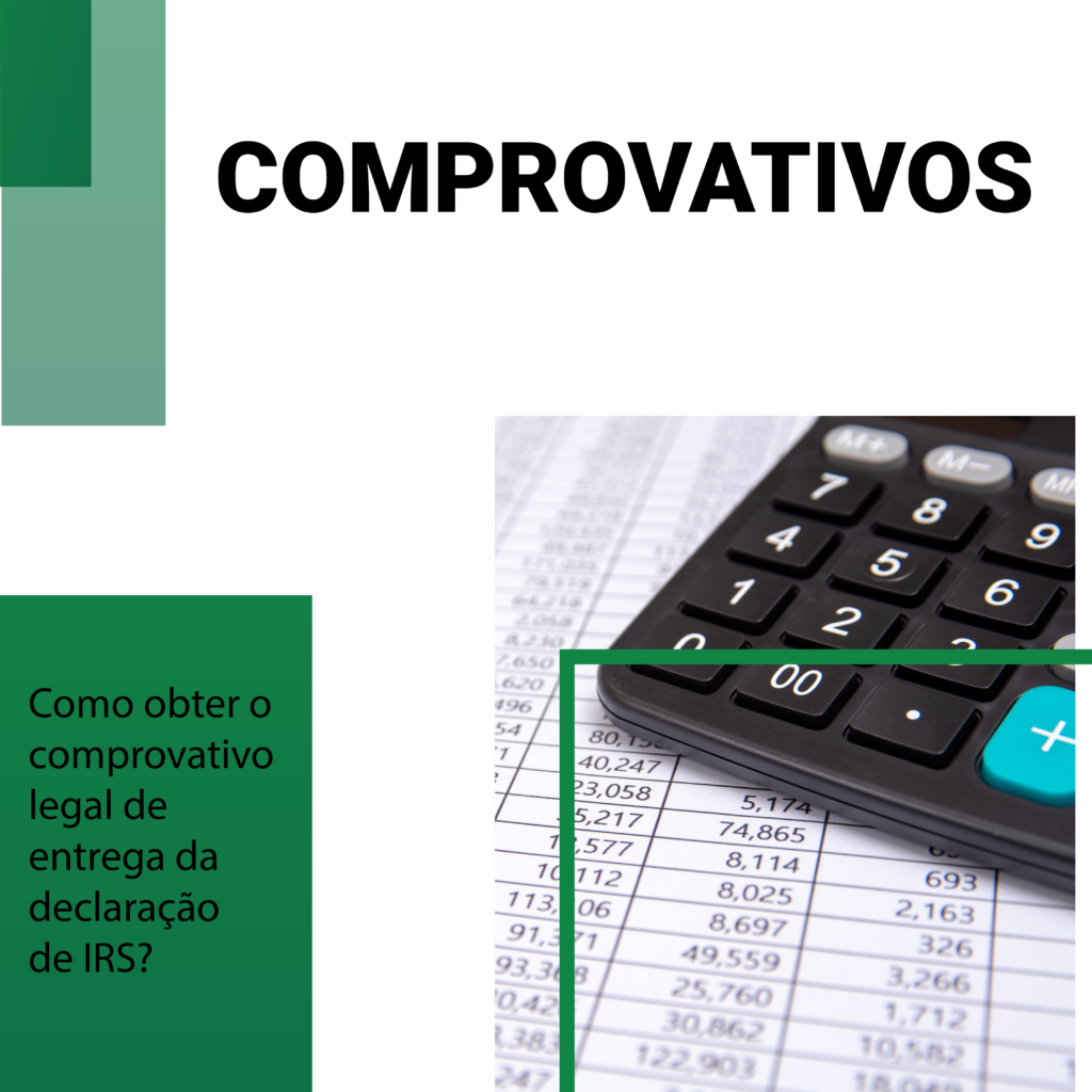 Comprovativos irs 2019