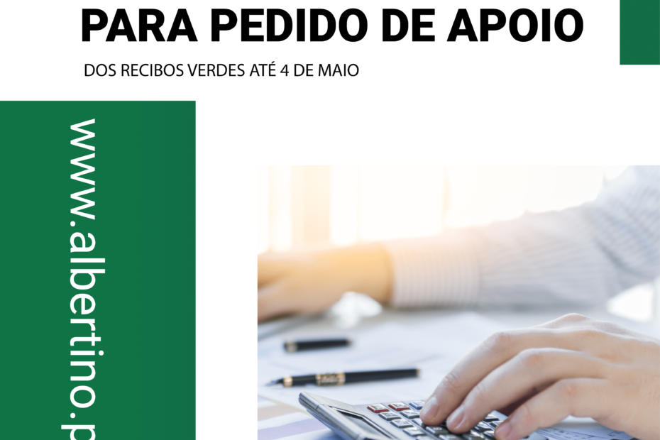Prazo alargado para apoio recibos verdes