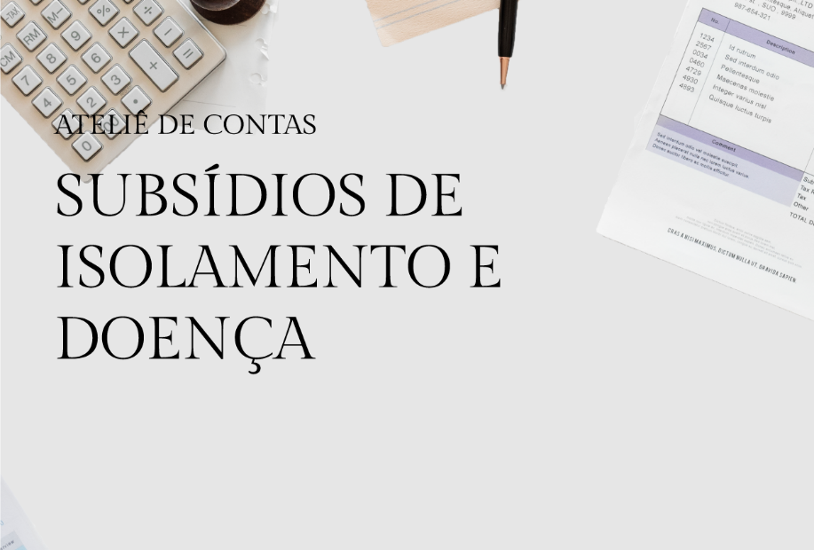 SUBSÍDIOS de ISOLAMento