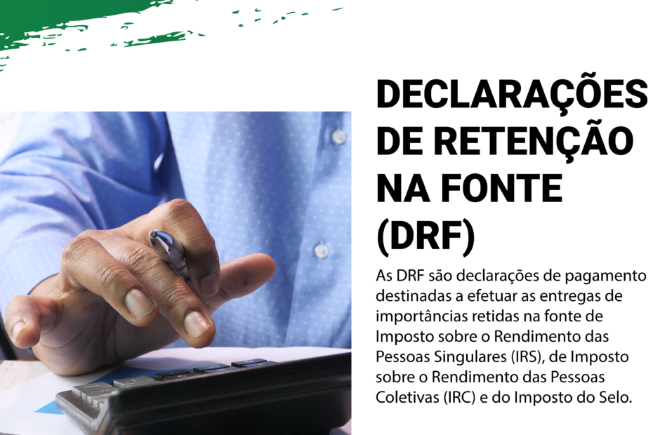Declarações de retenção na fonte (drf)